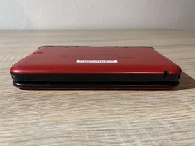 7241 Nintendo 3DS LL Red Black Good Condition TESTED