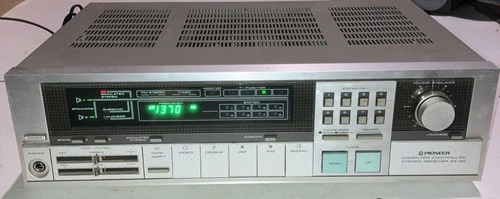 Vintage Pioneer SX-40 Computer Controlled Stereo Receiver TESTED
