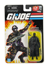 GI JOE COMMANDO SNAKE EYES 25TH ANNIVERSARY 2008 ACTION FIGURE