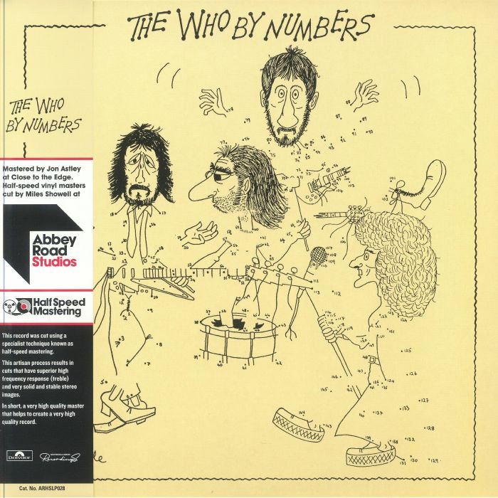 WHO, The - By Numbers (half speed remastered) - 180 gram vinyl LP with obi-strip