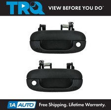 Trq Door Handle Exterior Front Lh Rh Pair Set For Dodge Ram 1500 2500 3500 Truck