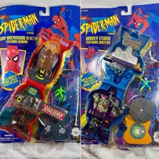 2 Spider-Man Play Sets Wonder Studios w/ Mysterio & Oscorp Underground Reactor