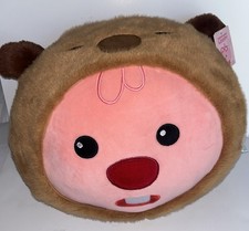 NWT Zanmang Loopy Capybara 16  Plush Head Pil...