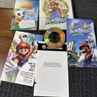 Mario Sunshine GameCube Nintendo Complete CIB + Inserts Black Label VG Super