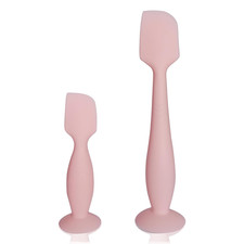 2-Pack Silicone Diaper Cream Spatula, Ergonomic Non-Slip Handle