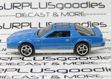 Hot Wheels LOOSE Blue 1984 '84 PONTIAC FIREBIRD Custom Swap w/Real Riders