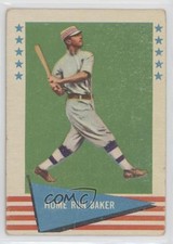 1961 Fleer Baseball Greats Home Run Baker #6 HOF 3d5