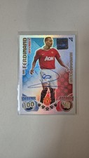 Match Attax 2010/11 Signed 100 Club Rio Ferdinand