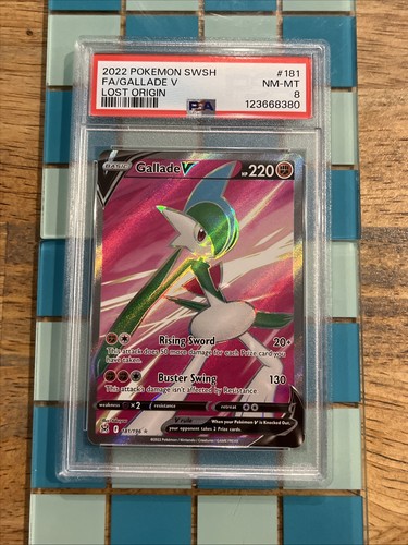 Gallade V graded PSA 8 for sale on eBay
