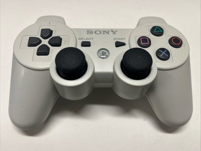 Sony PS3 DualShock 3 Wireless Controller White OEM Original Tested