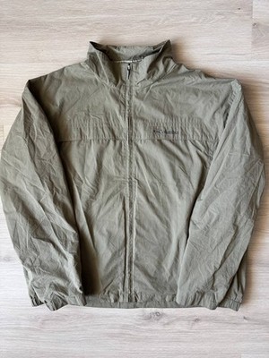 Columbia Outdoor Jacke XXL Beige Khaki Übergangsjacke Leicht Herren Minimal Hiki