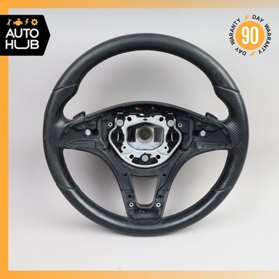 15-23 Mercedes W205 C300 GLC300 Metris Steering Wheel w/ Paddle Shifters OEM