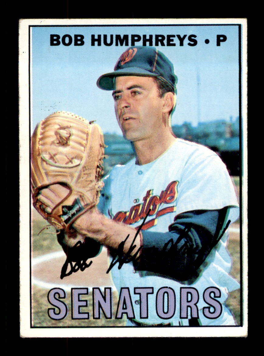 1967 Topps Bob Humphreys VG Semi-High Number #478 Baseball Card
