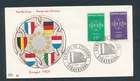 D495915 France FDC Europa CEPT 1959 19 Doves Flying as One