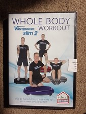 VIBRAPOWER SLIM 2, WHOLE BODY WORKOUT DVD BRAND NEW SEALED, FASTPOST