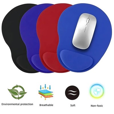 Mauspad mit Handauflage ergonomisch Schaum Maus Unterlage Schreibtisch Mousepad