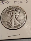 1935 S Walking Liberty Half Dollar 90%Silver T263