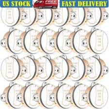 Complete Wedding Tambourine Set W/ Gift Tags Ribbons Celebration Events New