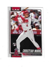 2026 Topps Series 1 Christian Moore Rookie Card #147