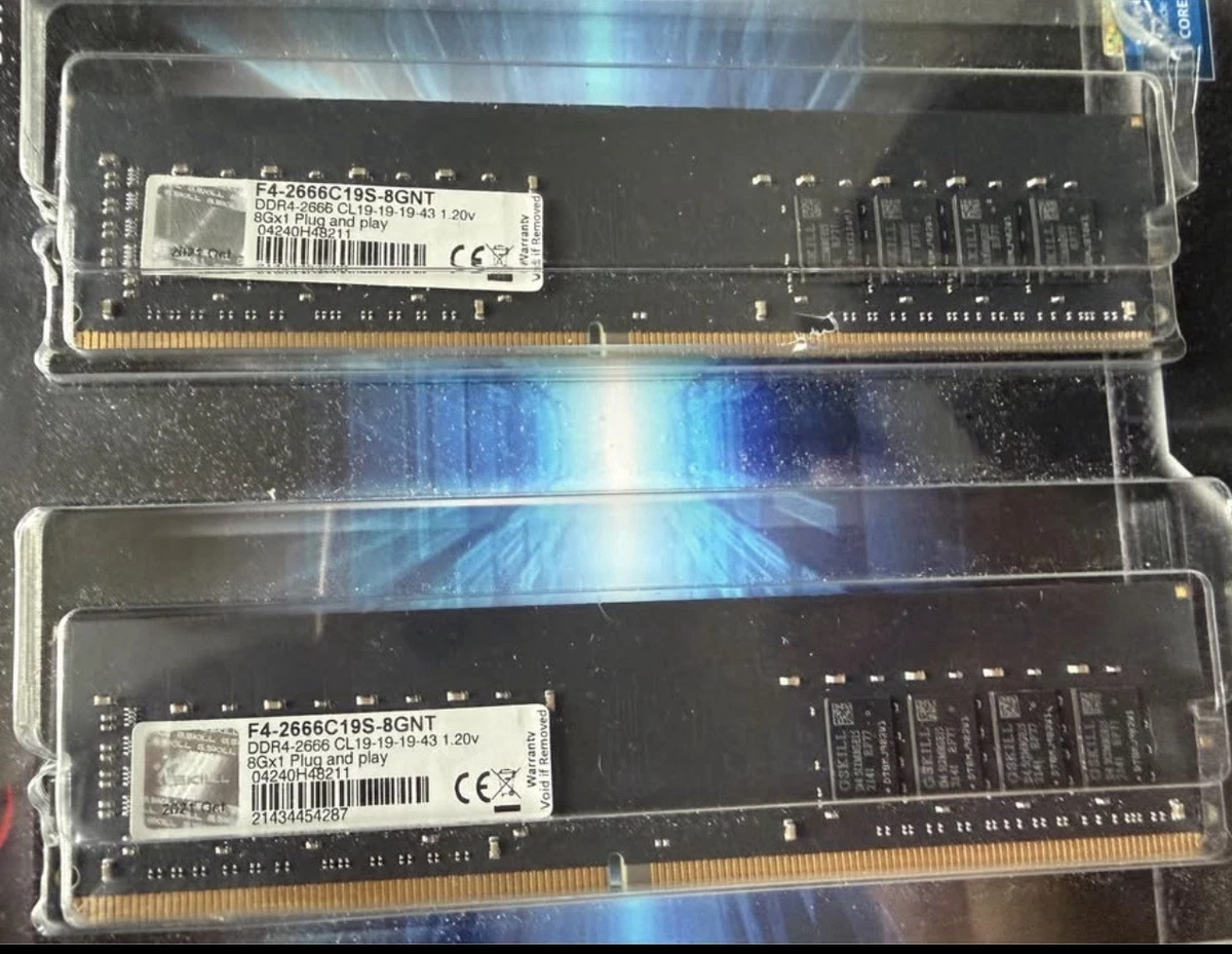 G.SKILL DDR4 2666MHz 16GB×2 32GB 【動作確認済】 G. SKILL Computer PC4-21300 (DDR4-2666) Bus Speed Memory (RAM) for