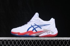 ASICS Court FF 3 Novak White Asics Blue Fiery...