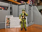 Gi Joe Leatherneck 1986 100% Complete File Card Vintage Hasbro 3.75 ARAH 80s Toy