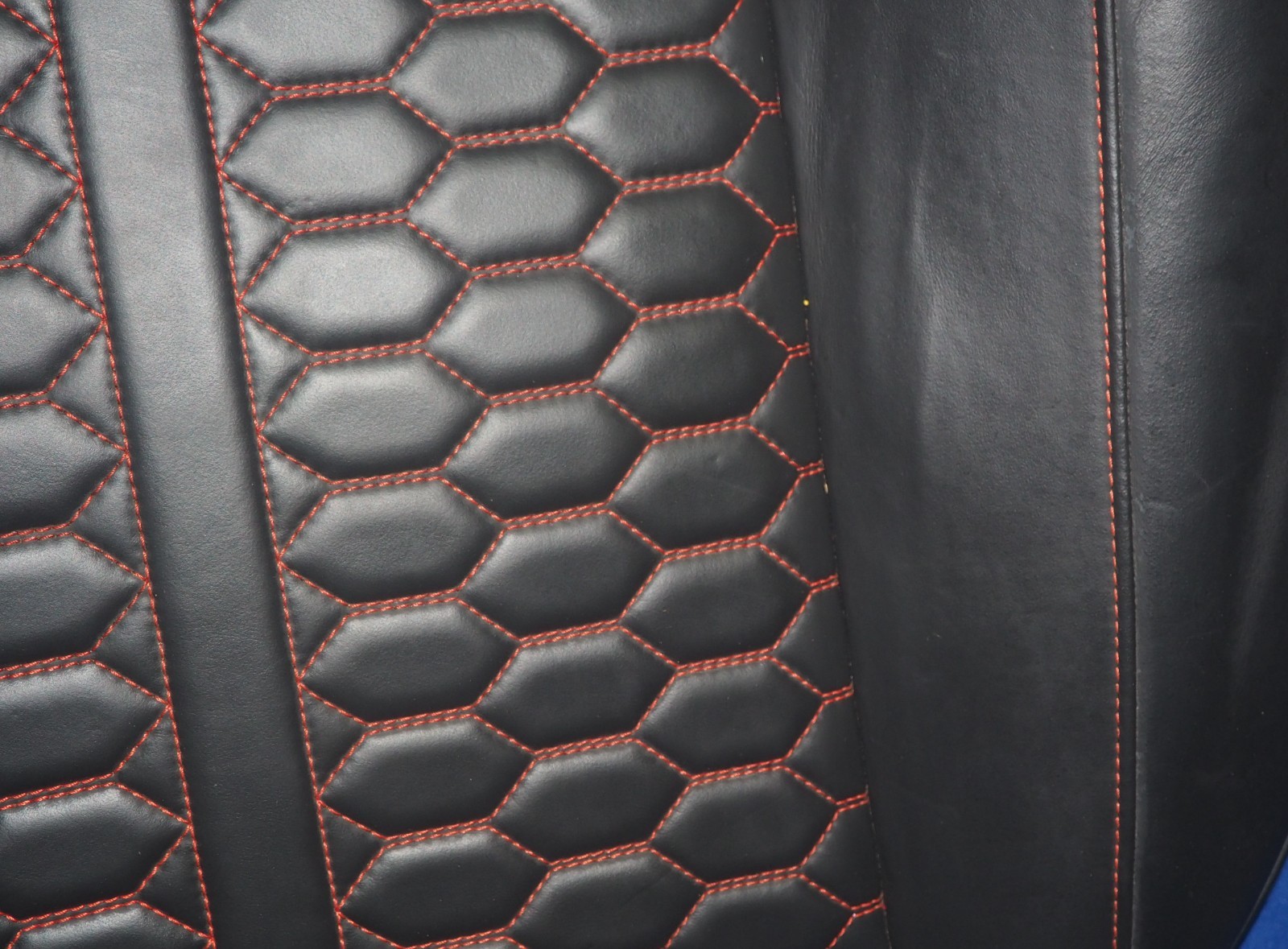 2018-2025 Audi RS5 Sportback Rear Lower Seat Bench Cushion W/Red OEM *Indents*