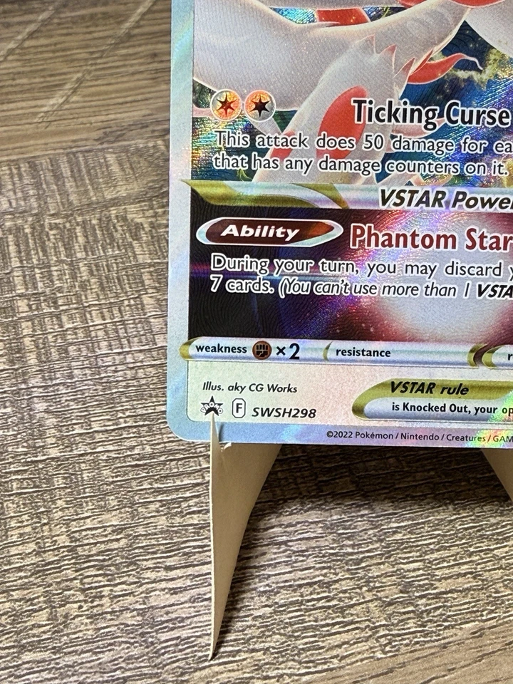 Hisuian Zoroark VSTAR SWSH298 SWSH: Sword & Shield Promo Cards Holo - Image 4 of 4