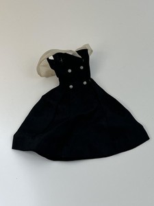 Vintage Barbie Black and White Dress | eBay
