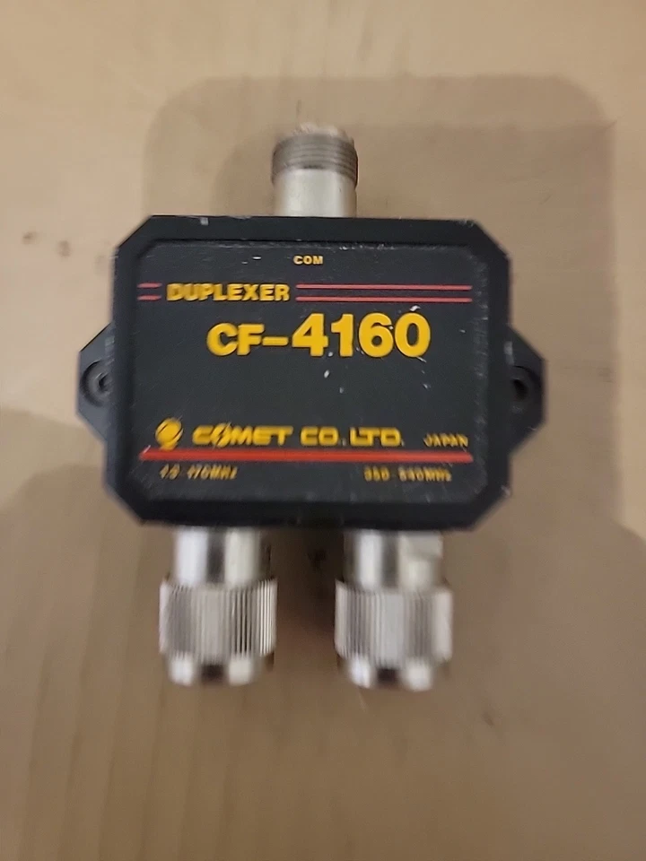 COMET CF-4160 Duplexer 1.3-170MHz/350-540MHz Black Japan