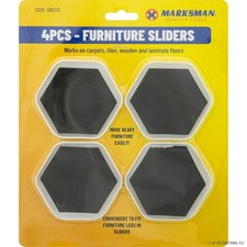 4pcs Furniture Moving Sliders Movers Gliders Removal Lift Pads Carpet Hard Floor