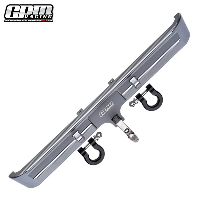 Suporte de para-choque traseiro de liga GPM + anéis D + gancho de reboque para blazer TRAXXAS 1/10 TRX-4 - Imagem 2 de 4