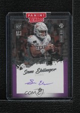 2021 Panini Luminance Year One Signatures RPS Purple Sam Ehlinger Auto 07rd