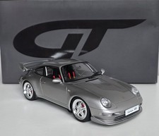 Porsche 911 (993) Carrera RS Clubsport 1995 Silver 1:18 GT Spirit GT739 Limited