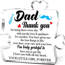 Dad Gifts from Daughter,Thank You Gifts for Dads Fathers Day Birthday Christmas,