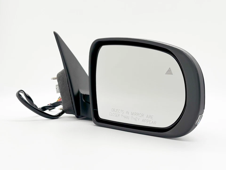 Espejo para Jeep Compass 2017-2021 Señal Punto Ciego Cromo Borde Lado del Pasajero Foto 2 de 4