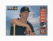 1994 UD Collector's Choice Baseball 93' Draft Picks Trot Nixon Red Sox #25