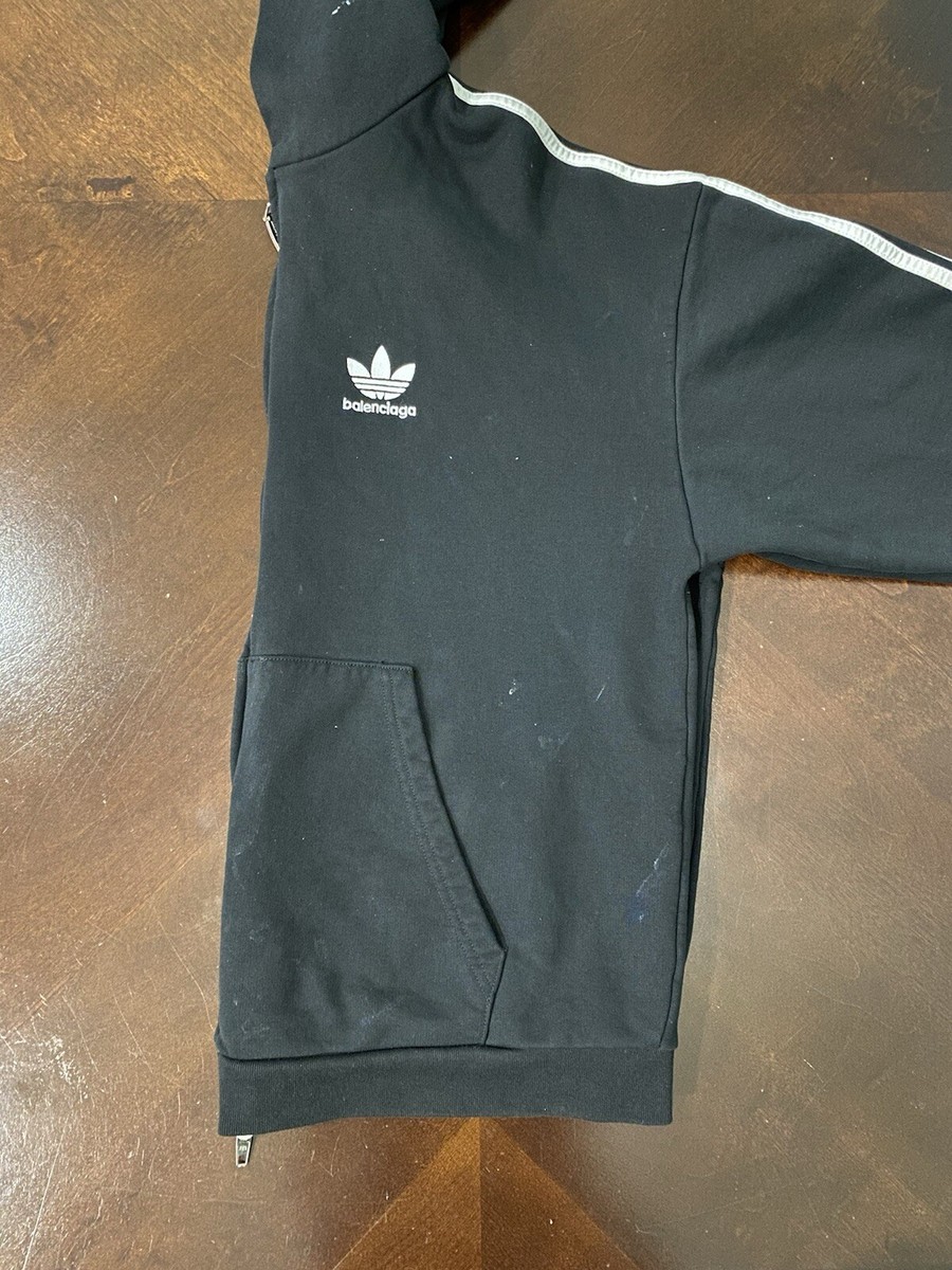 Balenciaga x Adidas YE24 Zip-Up Hoodie Small Fit | eBay Balenciaga x Adidas YE24 Zip-Up Hoodie Small Fit | eBay