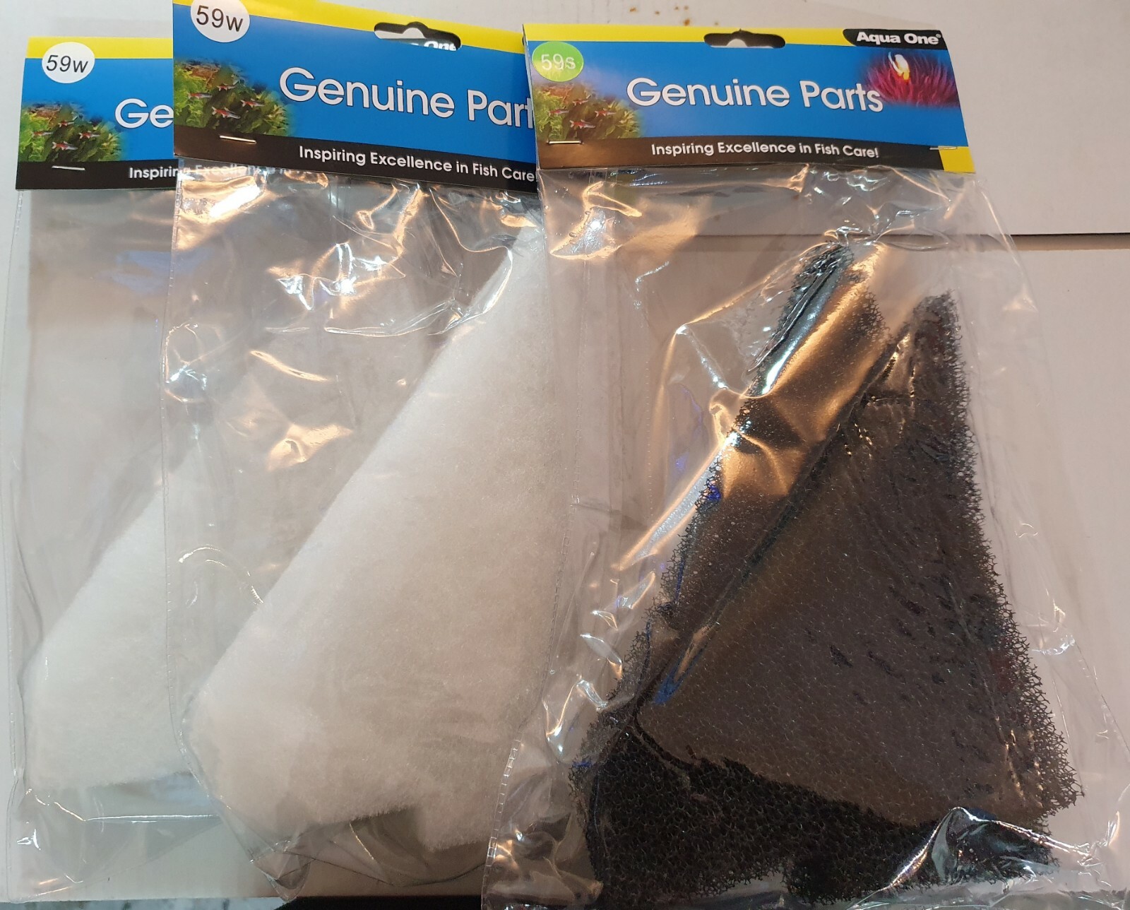Aqua One filter media for UFO 550 59w and 59s MULTIPACK FREEPOST eBay