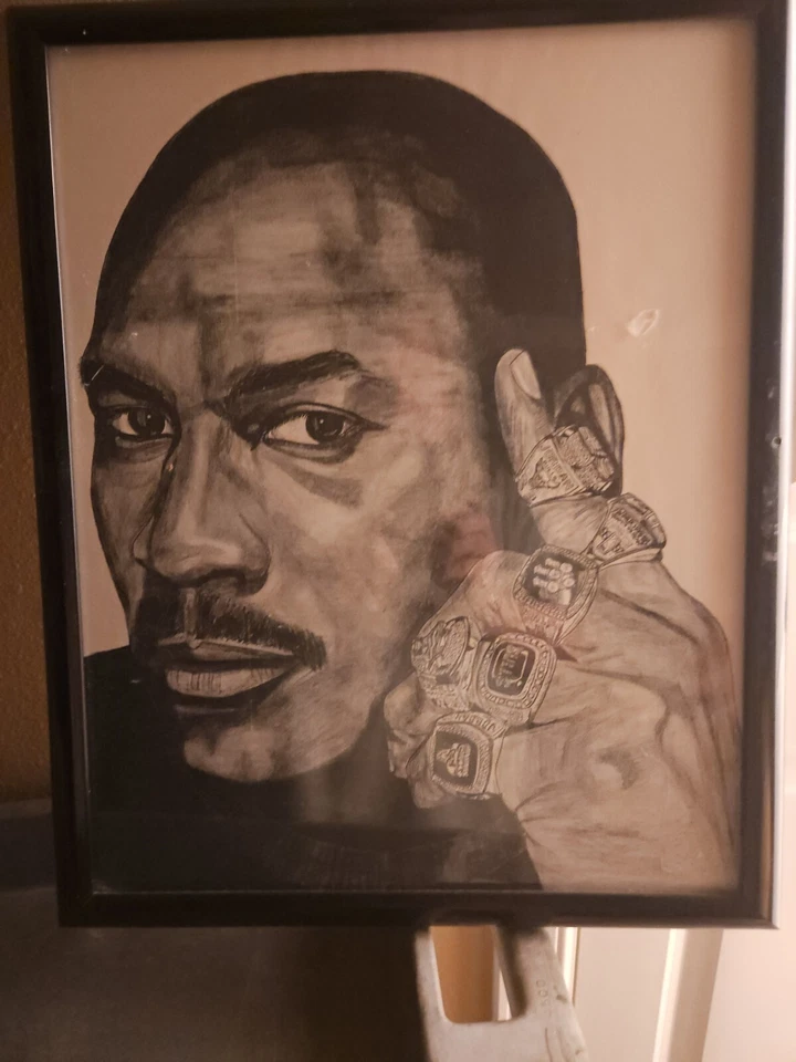 Michael Jordan enmarcado Foto 2 de 2