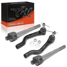 4Pcs Front Inner & Outer Tie Rod End for Acura TLX 15-20 Honda Accord 2013-2017