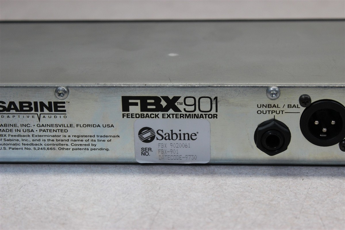 Sabine Adaptive Audio FBX-901 Feedback Exterminator | eBay