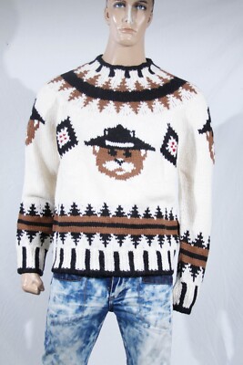 Authentic Dsquared 2 Men's wool sweater  US XL