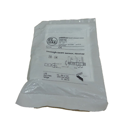 OGE700 IFM Laser-Einweglichtschranke Empfänger OGELFPKG/US100 [NEW]