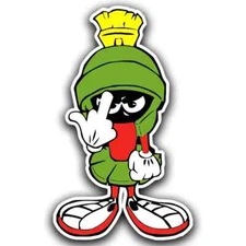 2-PACK MARVIN THE MARTIAN HOT ROD RAT FINK MOTORCYCLES TOOLS GUNS STICKERS