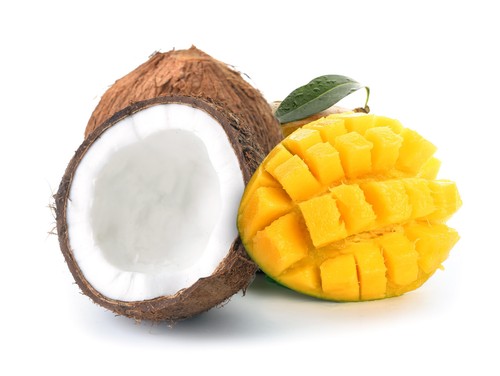 Vela de soja de mango y coco, frasco de albañil perfumado, recién hecha a mano cuando haces el pedido - Imagen 8 de 12