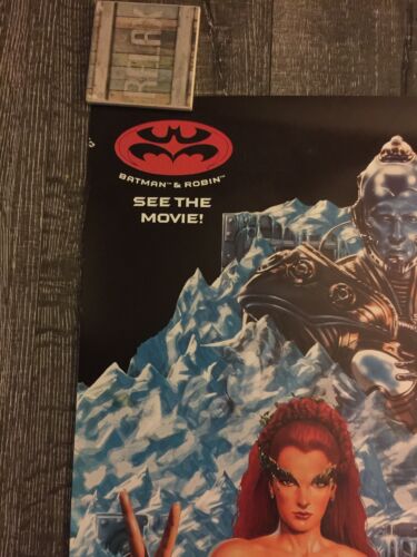 Batman & Robin Poster 1997 Promo 17.5x22.25 Walmart Frito Lay RARE - Picture 5 of 5
