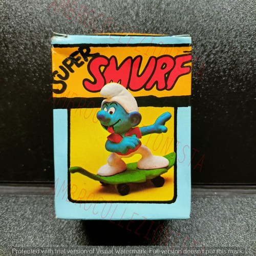 Puffo Con Skate 7070 con Scatola Box - PEYO Schleich(s) - Picture 5 of 10