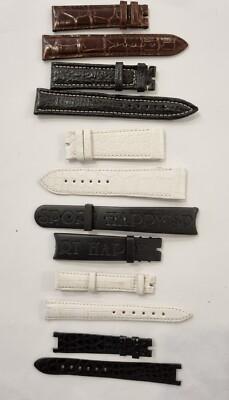 CHOPARD STRAP. lot of 6 new original strap 