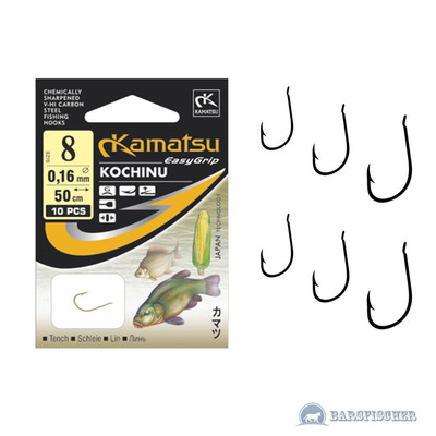 KAMATSU K-7535G KOCHINU / BRASSE, KARPFEN VORFACHHAKEN ANGELHAKEN GEBUND. TENCH